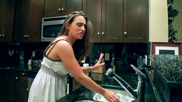 [IKnowThatGirl] - Natural Tits Girl Gets Facial