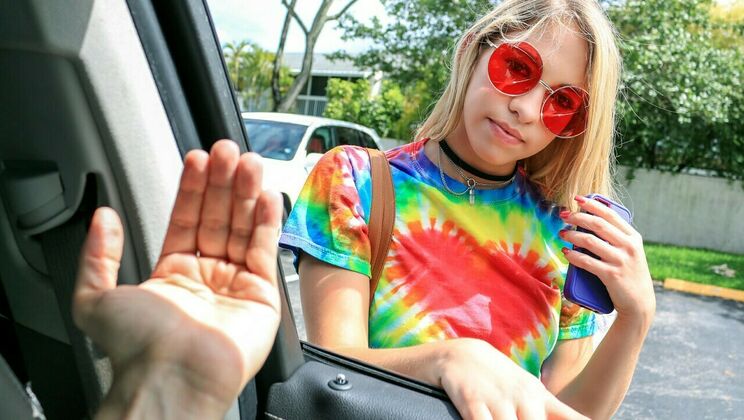 [StrandedTeens] - GF Cheats with Driver in Missionary - Tony Rubino - Khloe Kapri