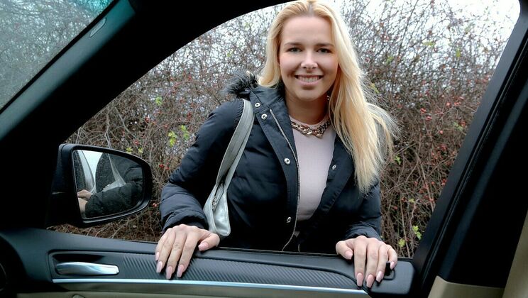 [StrandedTeens] - Car Ride Fuck with Blonde Nikky - Nikky Dream