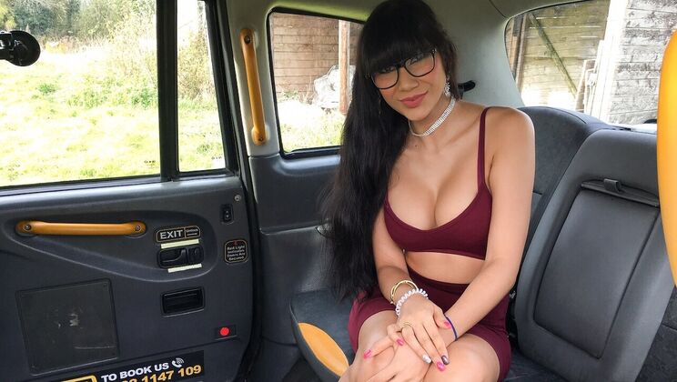 [FakeTaxi] - Mexican Teen Gets Facial