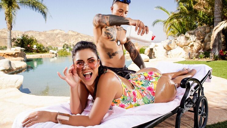 [MonsterCurves] - Coach Big Cock Cumshot - Eddie Jaye - Monica Sage