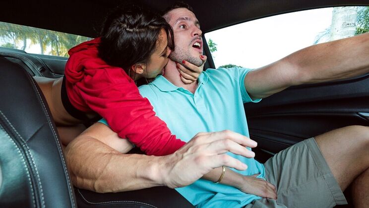 Reverse Cowgirl Ride with Luna Star and Duncan