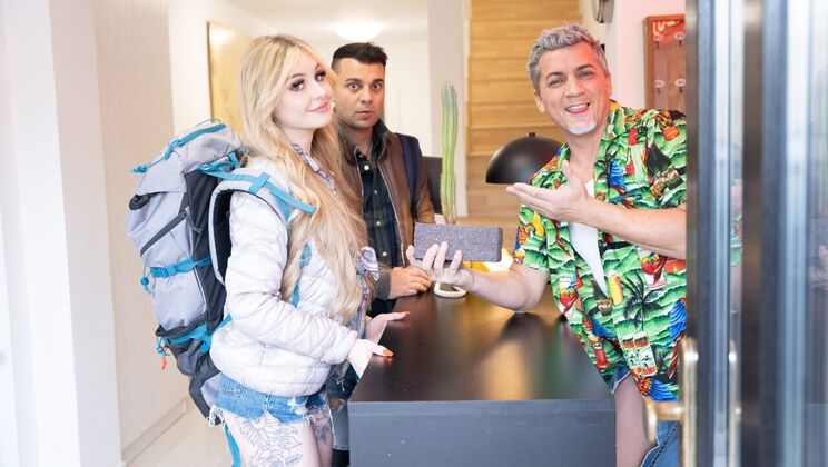 [FakeHostel] - Piercing Passion: A Threesome with a Twist - Steve Q - Don Diego - Baby Kxtten