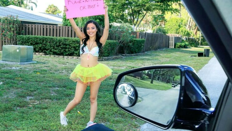 [StrandedTeens] - Ebony Teen Outdoor Sex with Tony Rubino - Tony Rubino - Maya Bijou