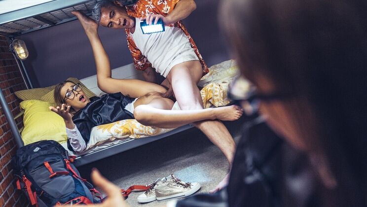 Doggystyle Delight with Naughty Grads