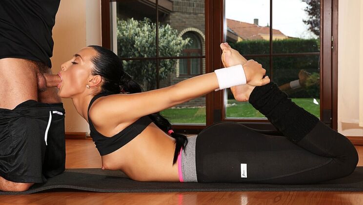 [FitnessRooms] - George Uhl and Anna Rose Hot Gym Sex - Anna Rose - George Uhl