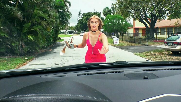 [StrandedTeens] - Kendall Kross in Lingerie Blows Me - Tyler Steel - Kendall Kross