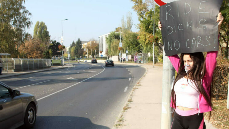 European Teen Sherill Collins Outdoor Sex