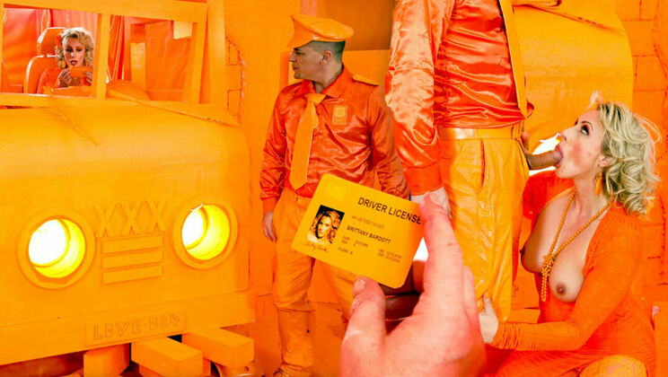 [SinfulXXX] - Blonde Blowjob and Hardcore - Steve Q - Brittany Bardot