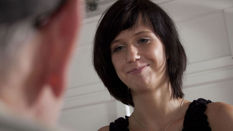 [Oldje] - Old Man Watches Denia Masturbate