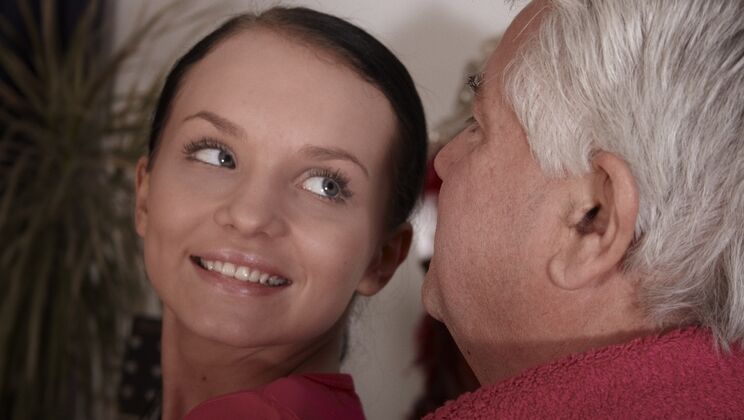 [Oldje] - Anabell's Piercing Pussy Play with Antonio - Antonio - Anabell