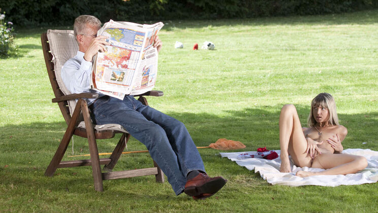 [Oldje] - First Time Outdoor Sex for Gina - Gina Gerson - Scott