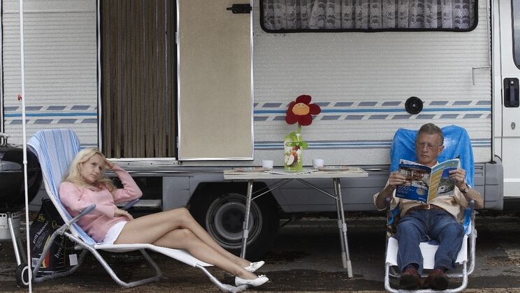 [Oldje] - Blowjob and Cum Swallowing Outdoor - Scott - Welly