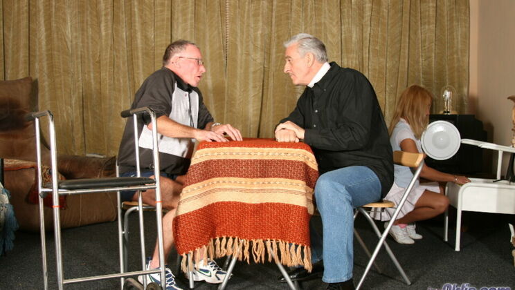 [Oldje] - Big Tits Blonde Maid Fucked by Patient - John - Nikky Thorne