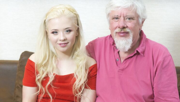 [Oldje] - Handjob and Blowjob during Sensual Massage - Nigel - Anna Ray