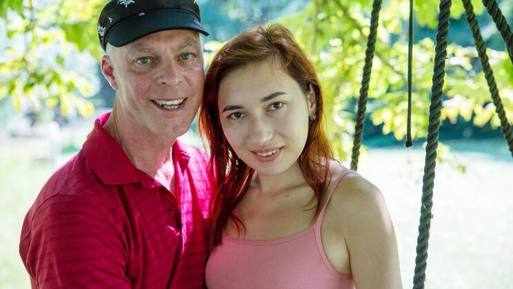 [Oldje] - 69 and Blowjob with Petite Redhead Teen