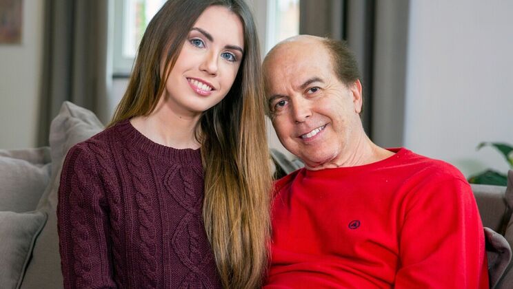 [Oldje] - Elle Rose Swallows Marcello's Cum with Ease - Elle Rose - Marcello