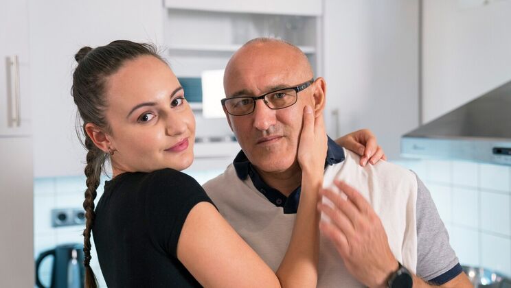 [Oldje] - Brunette Samantha Sparkle Fucked Hard - Bruno SX - Samantha Sparkle