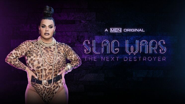 [TransAngels] - Tattooed BBW Shemale Masturbation