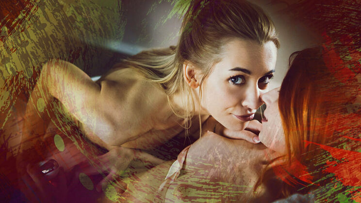 [SexArt] - Curly Haired Lesbians in Sex Toys Action - Maxmilian Dior - Julia Rain - Eilin Flame