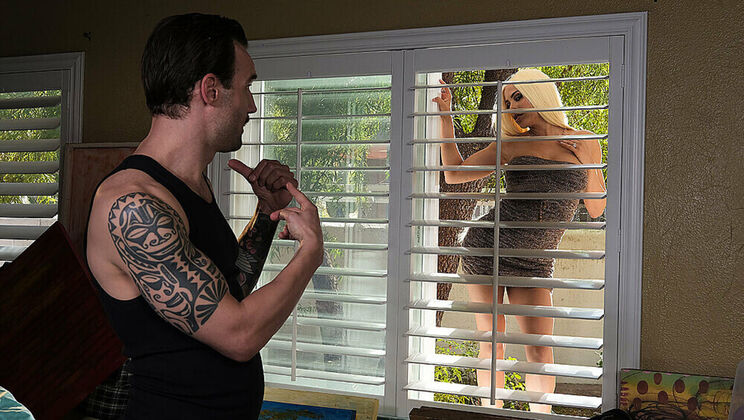 [NeighborAffair] - Luna Star's Big Tits and Bubble Butt in Living Room Sex