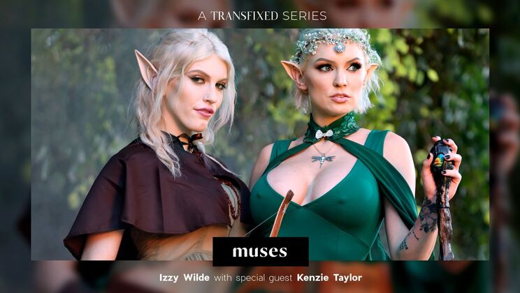 [AdultTime] - Titty Fuck and Cumshot with Izzy Wilde - Kenzie Taylor - Izzy Wilde