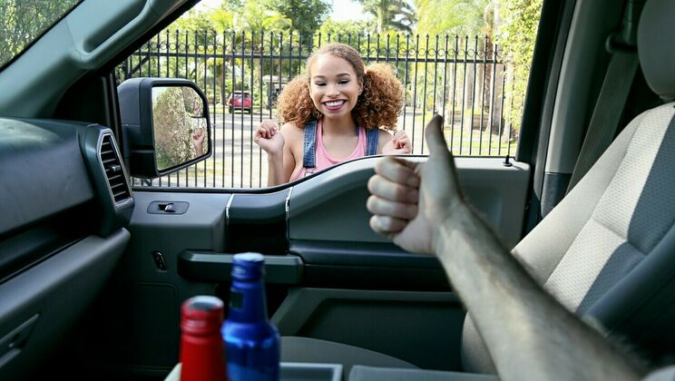 [StrandedTeens] - Big Cock Handjob in the Hot Tub - Brick Danger - Cecilia Lion