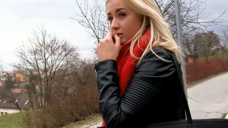 Cayla Lyons Blonde Euro Small Tits