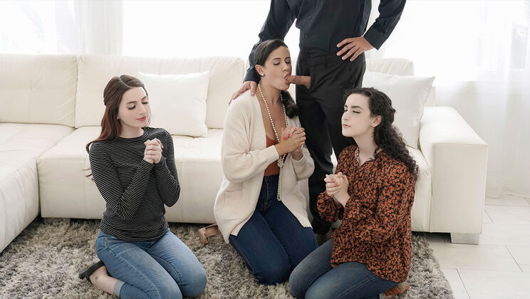 [FreeUseMilf] - Lyra Lockhart's Polygamous Desire - Lyra Lockhart - Penny Barber - Aria Carson - Calvin Hardy