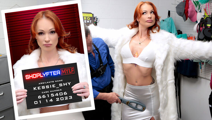 [ShopLyfterMYLF] - Russian Redhead Kessie Shy in Anal and Blowjob Action - Rusty Nails - Kessie Shy