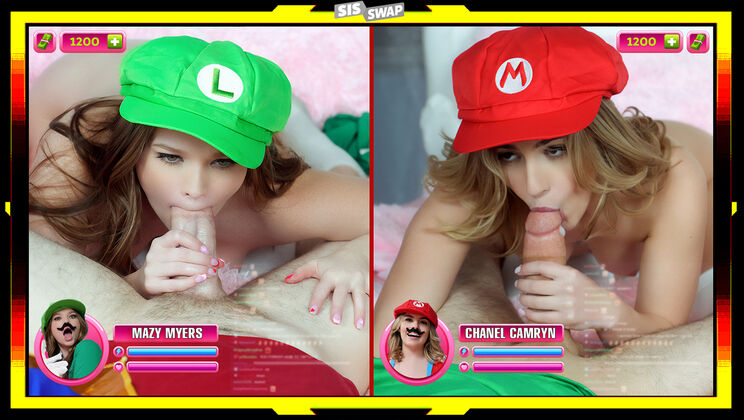 [SisSwap] - On Camera, In Love - Anthony Pierce - Chanel Camryn - Mazy Myers - Nick Strokes