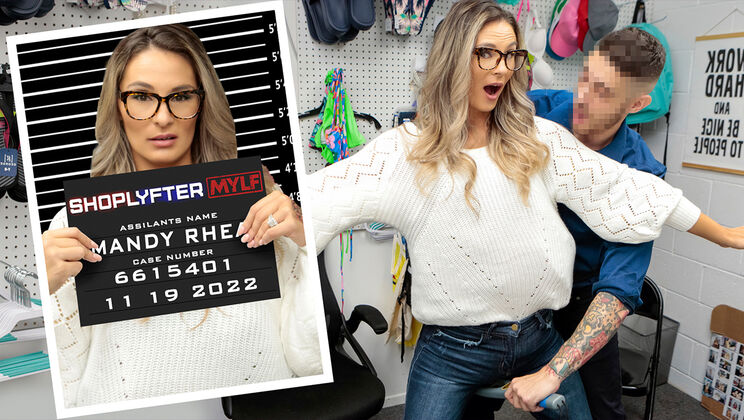 [ShopLyfterMYLF] - Stepmom's Flashing Gets Caught on Cam - Billy Boston - Mandy Rhea