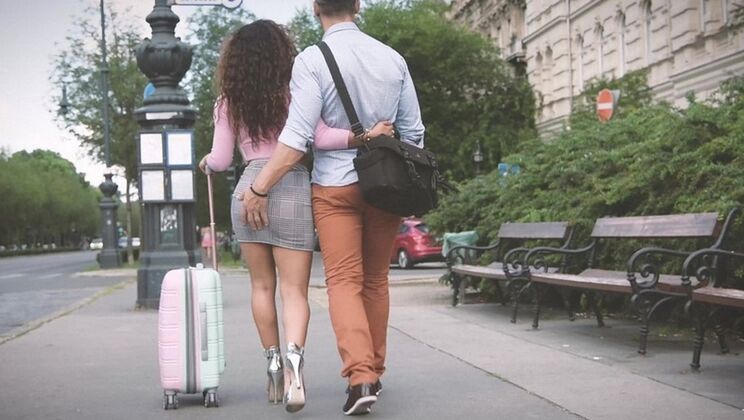 Two Cocks for Liv Revamped's Ass and Pussy