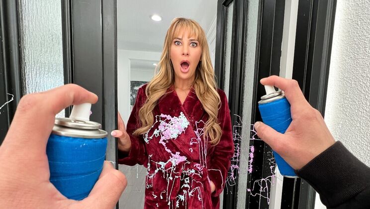 [LilHumpers] - Facial Cumshot on Amateur Blonde's Face - Jordan Maxx - Diego Perez