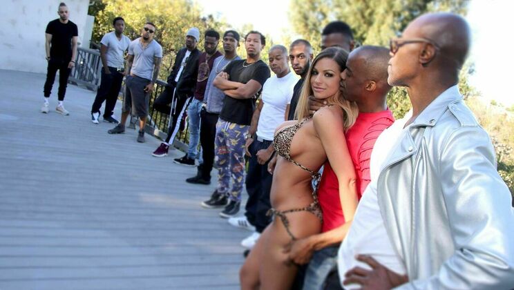 [InterracialBlowbang] - Brooklyn Chase Gets Fucked By Big Dicks - Brooklyn Chase - Ricky Johnson - Eddie Jaye - Donny Sins - Sean Michaels - Jax Slayher - Slim Poke - Jack Blaque - John Long - Dirk Huge - Chris Cock - Derek Davis - Jordan Striker