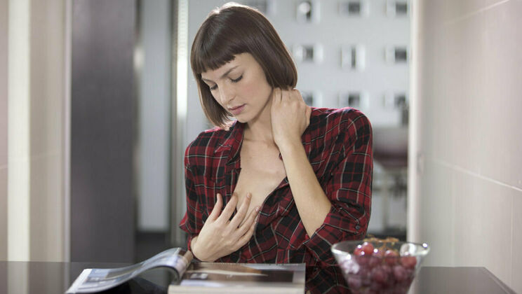 [SexArt] - Masturbation with a Brunette Beauty - Flora