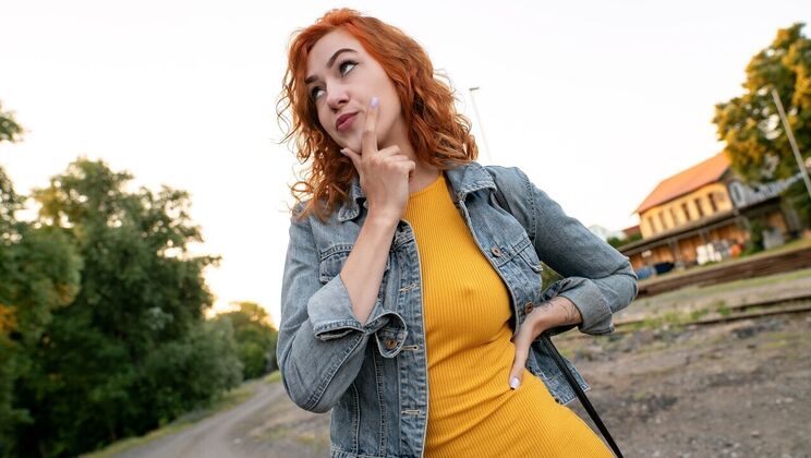 Cum on Tits, High Heels