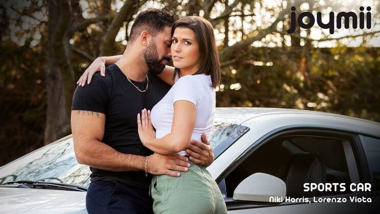 Sports Car Sex with Brunette Niki Harris