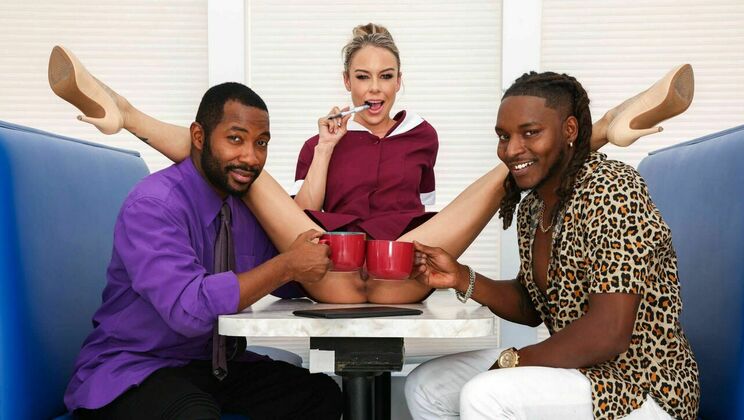 [BlacksonBlondes] - Hardcore Interracial Sex with Summer Vixen - Tee Reel - Summer Vixen - Goldey