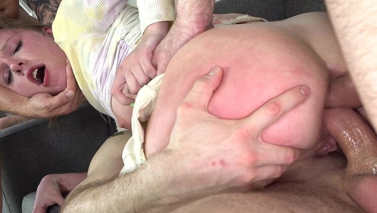 [VKStudio] - Stella Bliss' First Time Porn with Triple Penetration and Cum in Mouth - Willy Regal - Pimpal Bill - Viper Tor - Stella Bliss