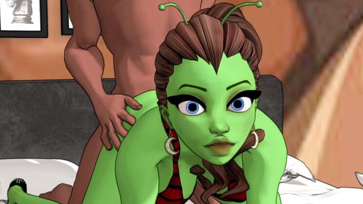 [AdultTimeAnimation] - Interracial Black Big Tits