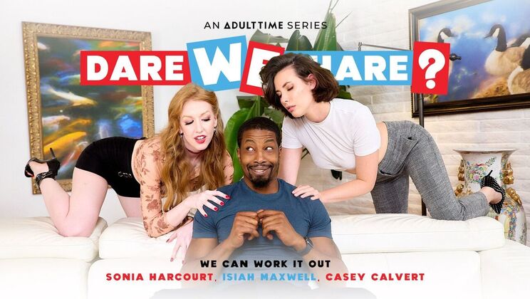 [RedHeadCollection] - Threesome Frenzy: Pussy Licking and Spanking - Casey Calvert - Isiah Maxwell - Sonia Harcourt