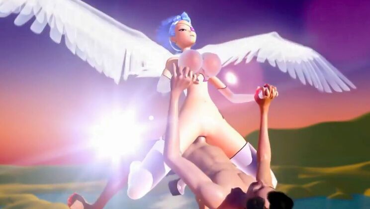 [AdultTimeAnimation] - Deepthroat and Cumshot: Skyjacked Big Tits