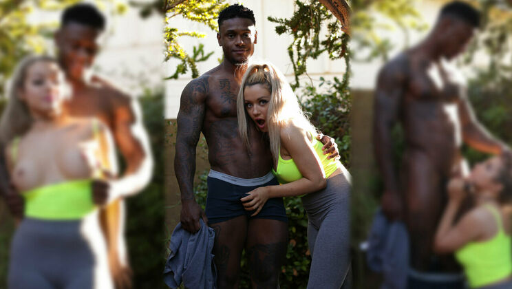 [HotGuysFuck] - Ebony Hottie Francesca Rossi Shocked by Calvin's BBC - Francesca Rossi - Calvin Beckham