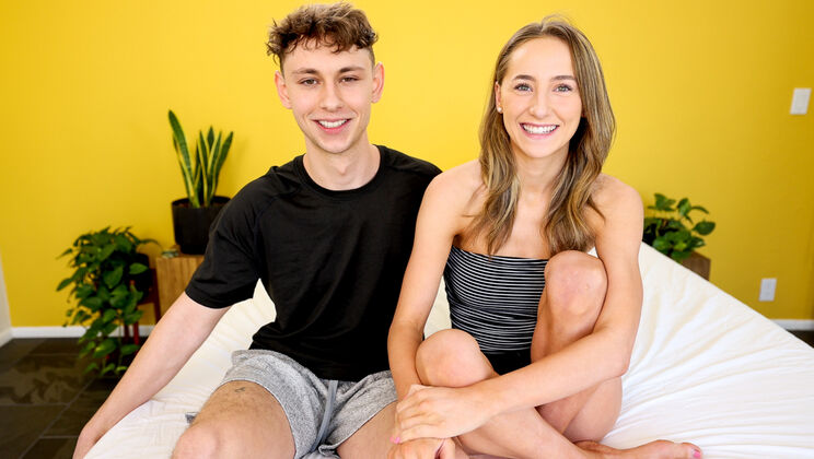 [HotGuysFuck] - Dallas Diamond Pounds Madison Peach in Hot Interview Sex - Madison Peach - Dallas Diamond