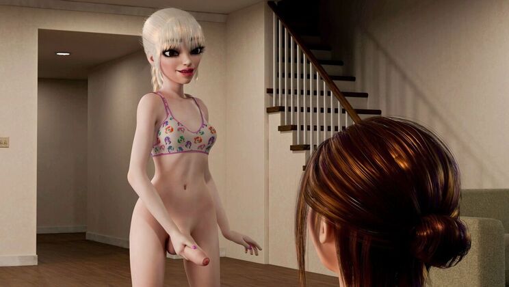 [AdultTimeAnimation] - Door 2 Door Stepdaughter Surprise for Big Cock - Natasha