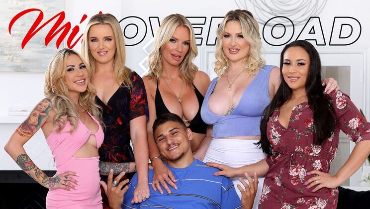 [MILFOverload] - Sizzling Lesbian Doggystyle - Rachael Cavalli - Carmela Clutch - Charlie Forde - Jenna Starr - Victor Ray - Mayara Lopes