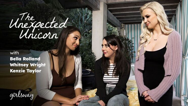 [Girlsway] - Unexpected Unicorn's Fierce Face Sitting Session - Kenzie Taylor - Whitney Wright - Bella Rolland