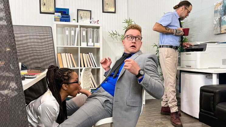  Late Night Office Fuck Fest