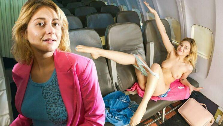 Teen Alexis Wilson Loves Flying and Jerking Off